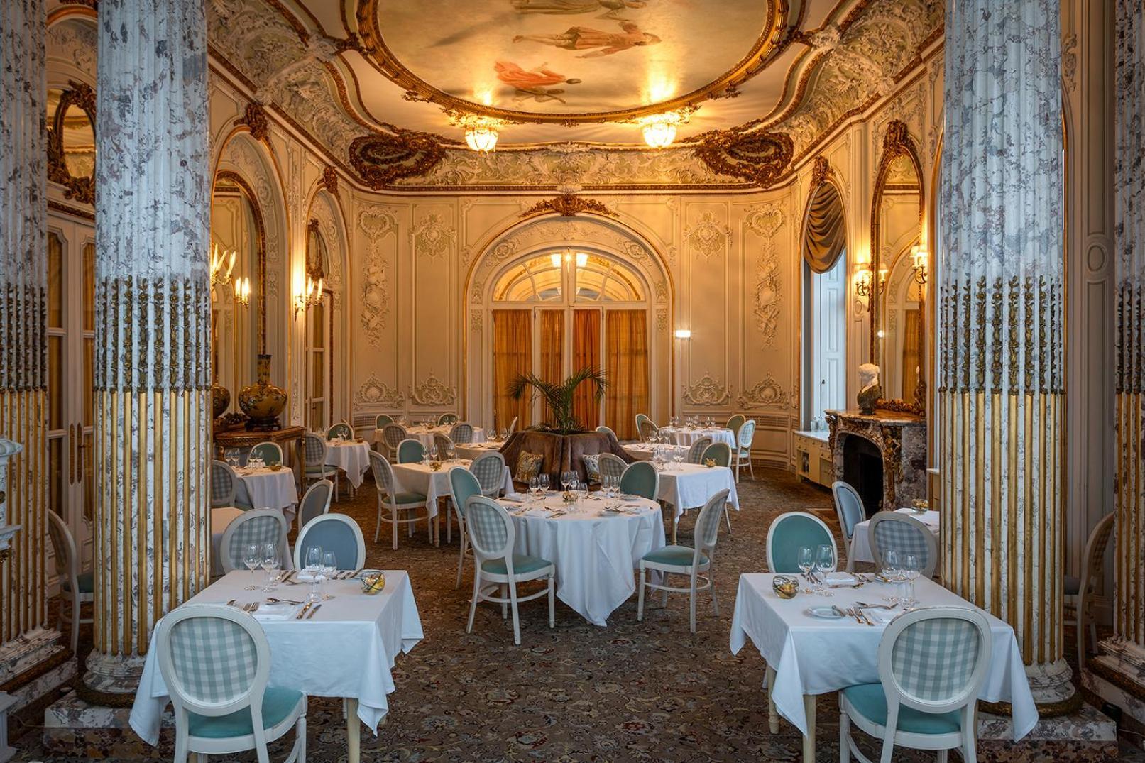 Pestana Palace Lisboa Hotel & National Monument - The Leading Hotels Of The World Exteriér fotografie The dining room