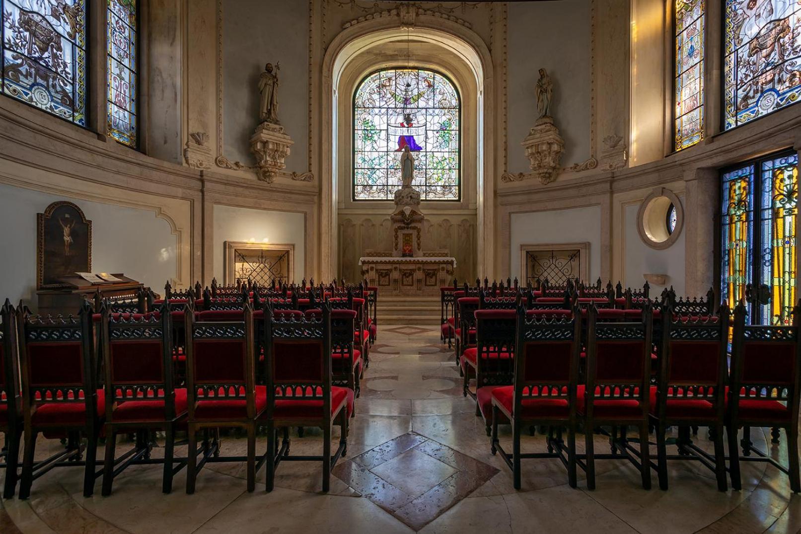 Pestana Palace Lisboa Hotel & National Monument - The Leading Hotels Of The World Exteriér fotografie The interior of the chapel